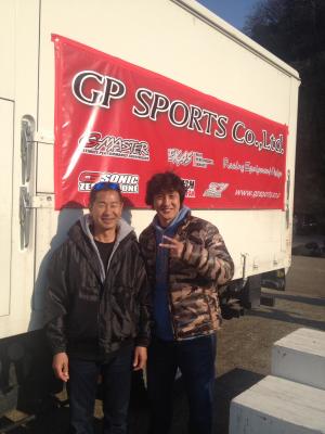 日本海間瀬サーキットにドリキン土屋圭市さん‼︎