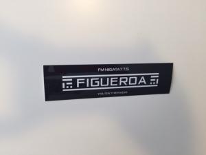 FIGUEROA BUMPER STICKER!!