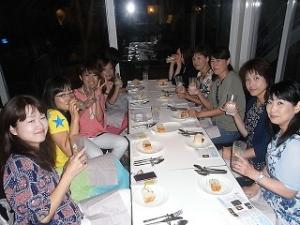 夏真っ盛り♪吉乃川でカンパーイ　〜女子会〜