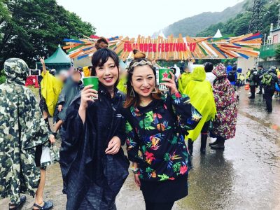 Fujirock 倖田さん 本間紗理奈のブログ パーソナリティ Fm Niigata 77 5mhz