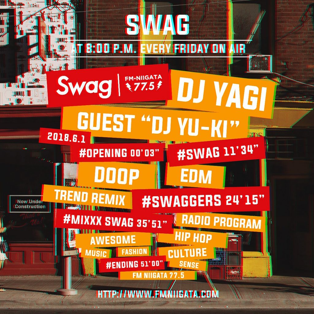 “timetable” Swag #009 2018.06.01 OA​
