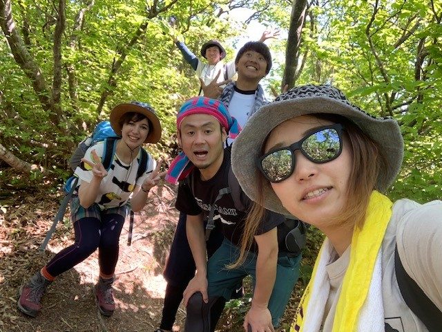 初☆五頭山登山　帰り編