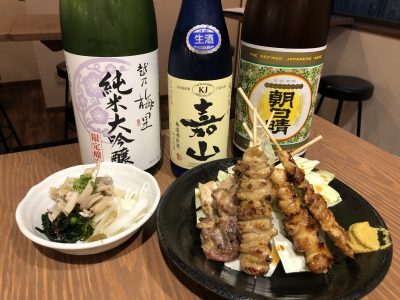 DHC酒造×焼き鳥と海鮮居酒屋 炭鮮