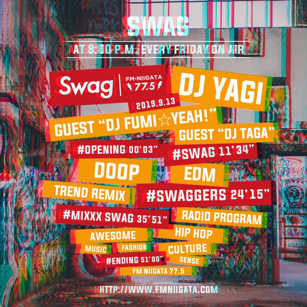 09.13 Swag #076  ON AIR