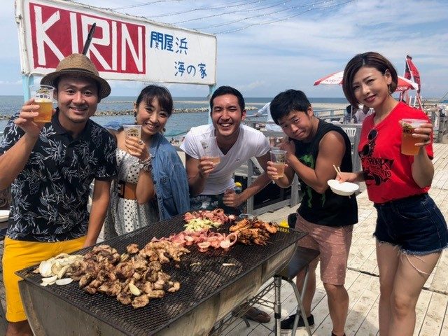 KIRIN海の家BBQパーチ―にもｗ