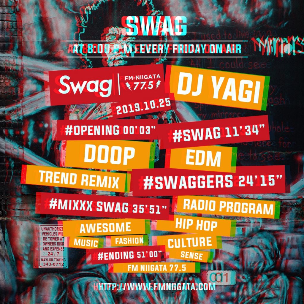 10.25 Swag #081  On Air