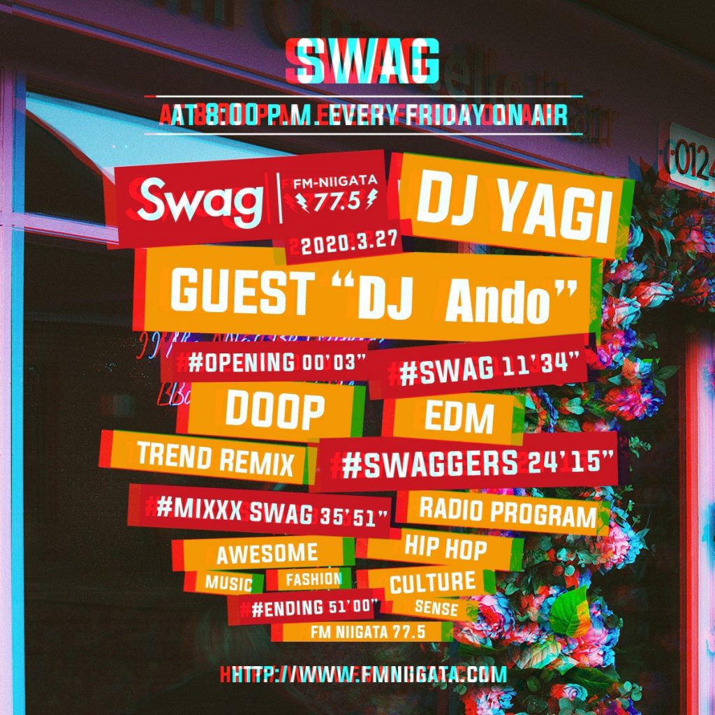 03.27 Swag #104 On  Air