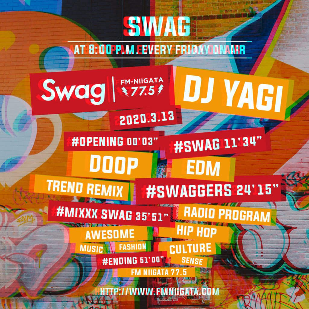 03.13 Swag #102 On Air