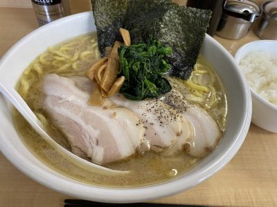 走った後はラーメン！